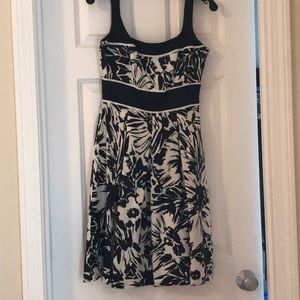 White House Black Market Pleated Dress